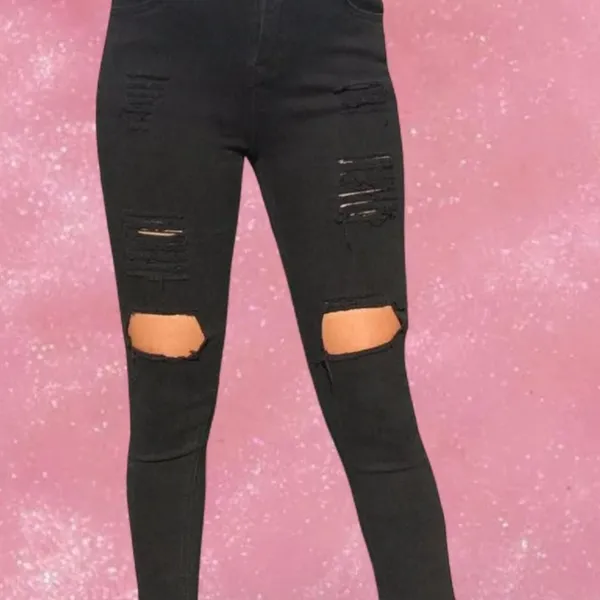 American Eagle Distressed high-waisted skinny jeans - Image 5