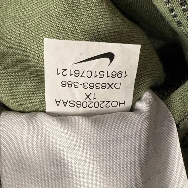 Nike Yoga Therma FIT Luxe Jogger Women 1X Reversible‎ Green Quilted Pants - Image 8