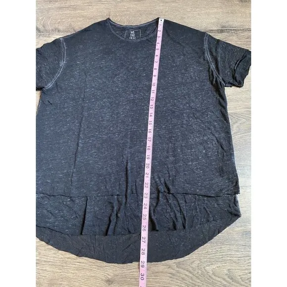 EUC Womens We The‎ Free Short Sleeve Oversized Burnt Out Flowy T-shirt Size XS - Image 5
