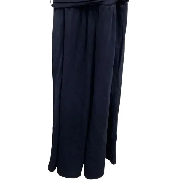 Ann Taylor Halter Midi Dress Keyhole Neckline Navy Small NEW #734 - Image 8
