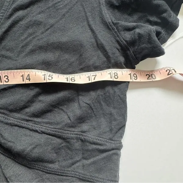 Free People We the Free Knot Me Tee in Black Size Small NWOT - Image 5