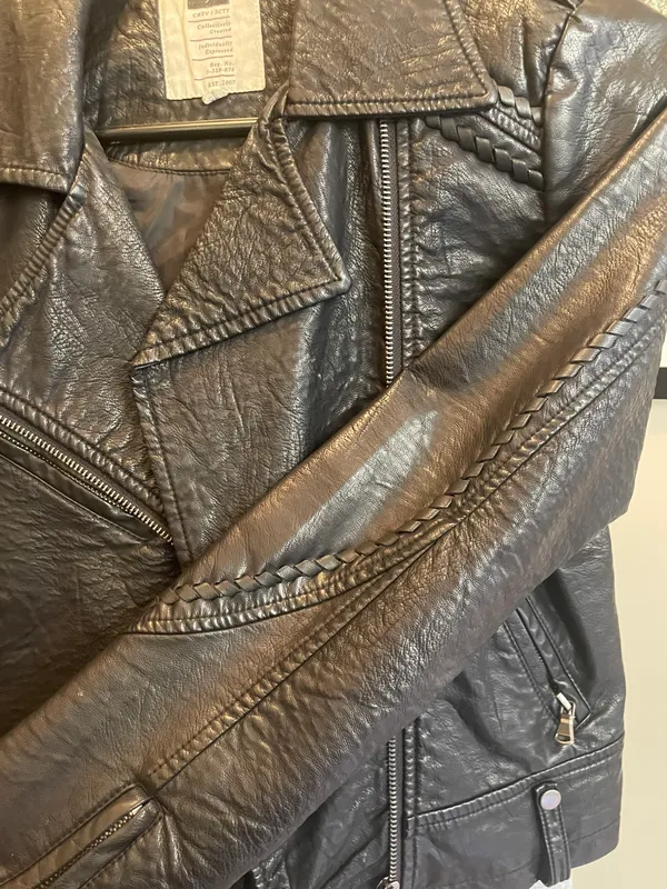 Leather Jacket Size XS - Image 3