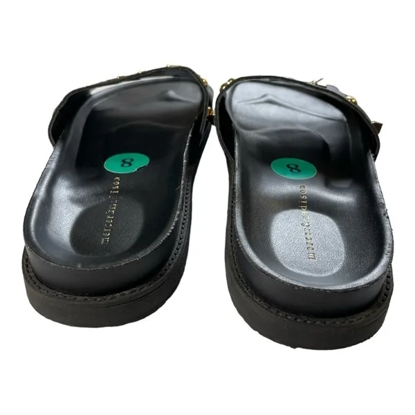 Mercer & Madison black slides Size 8 - Image 5