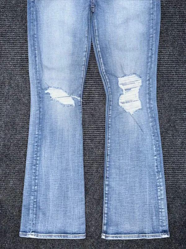 Buckle Black Fit No 93 Bootcut Stretch Jeans Sz 27 x 32 Distressed BBW1957R EUC - Image 4