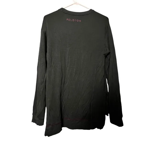 Peloton Women's Crewneck Long Sleeve Weekender Side Split Logo Pullover NWT Sz M - Image 12