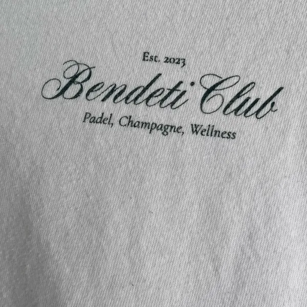 BENDETI CLUB Vintage Distressed Short Sleeve T-Shirt. Unisex Adult Sz M. No Tag - Image 2