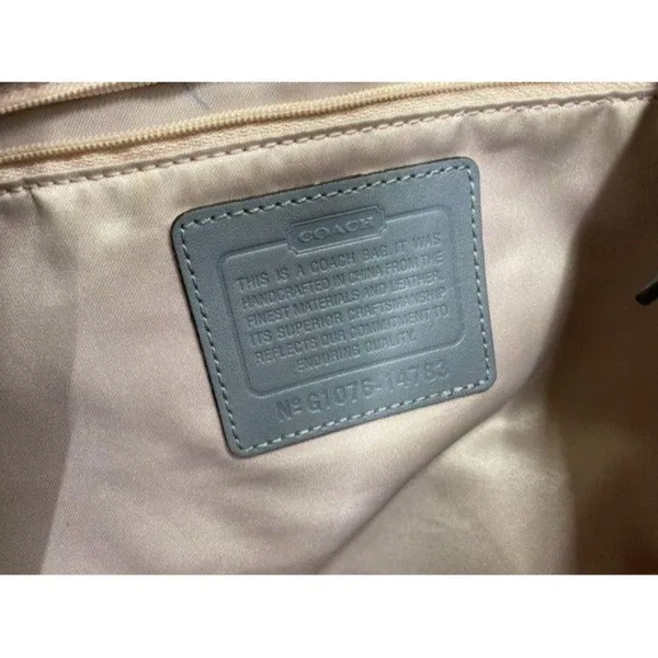 coach w hand customized by me street art gray cora - Image 11