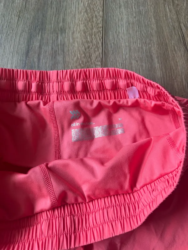 All In Motion Target Pink Athletic Shorts - Image 2