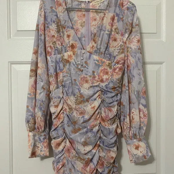 The Vintage Shop These Three Boutique Floral Long Sleeve Dress - Image 6