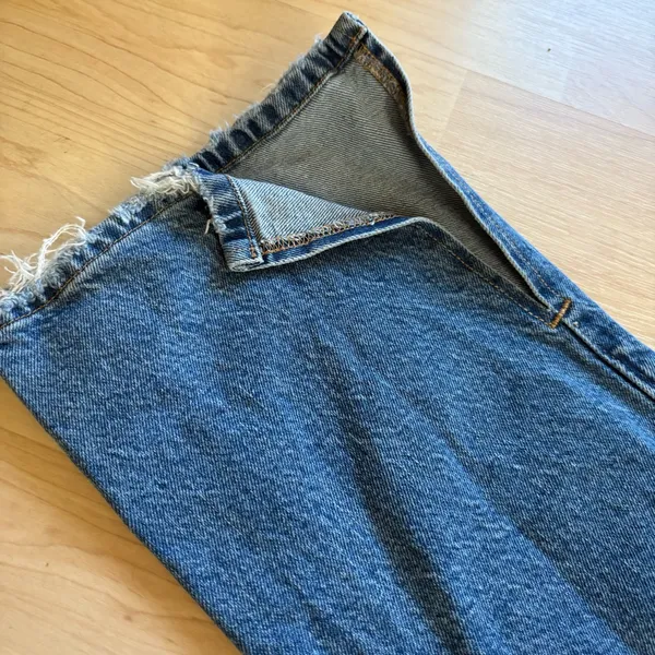 GOOD‎ AMERICAN good american Good Boy in Indigo263 Slit Size 10/30 - Image 8