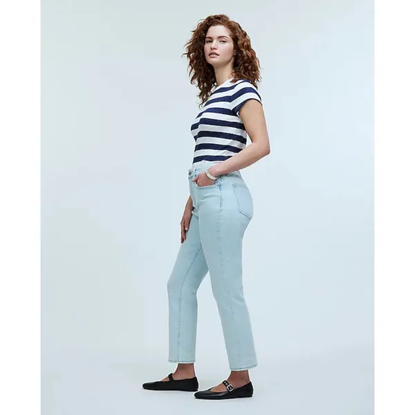 Madewell The Curvy Perfect Vintage Jean Chesthunt Wash Blue High Waist US 27 NWT - Image 6