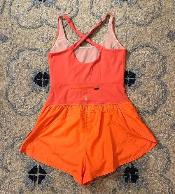 FP Movement by Free People Righteous Runsie in Orange - Image 2