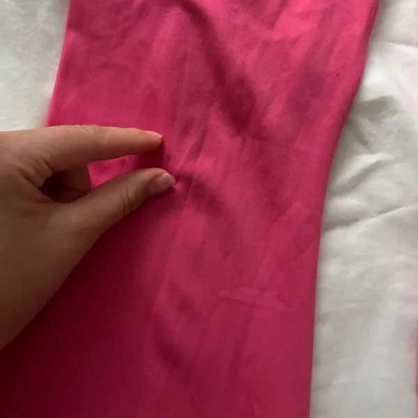 Aerie Pink Super Flare Leggings - Image 2