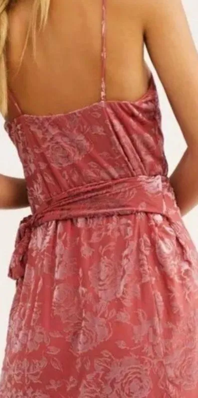 Free People Olivia Velvet Burnout Dress - Image 2