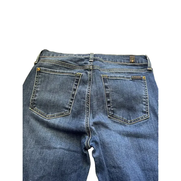 7 SEVEN FOR ALL MANKIND JEANS, The Skinny Bootcut, Size 29 - Image 8