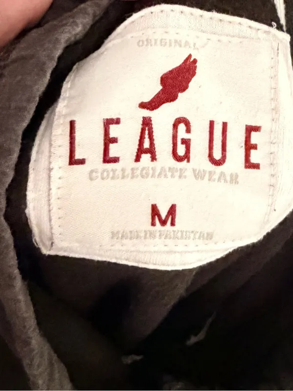 League Collegiate Wear Harvard Shirt Jacket - Image 5