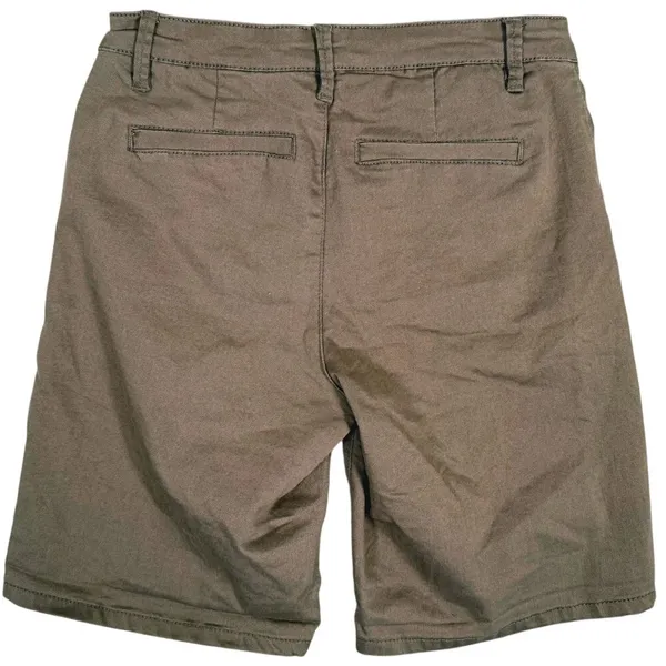 Nanette Lepore Womens Trouser Bermuda Shorts Size 6 Brown Khaki Preppy Minimal - Image 3