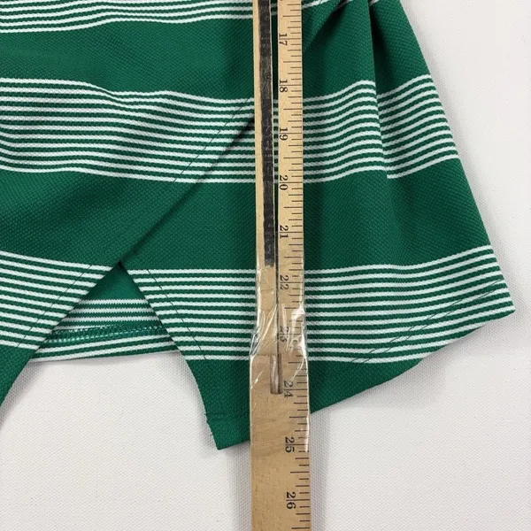 Maeve Tank Top Womens XS Green Striped V-Neck Sleeveless Knit Anthropologie - Image 6