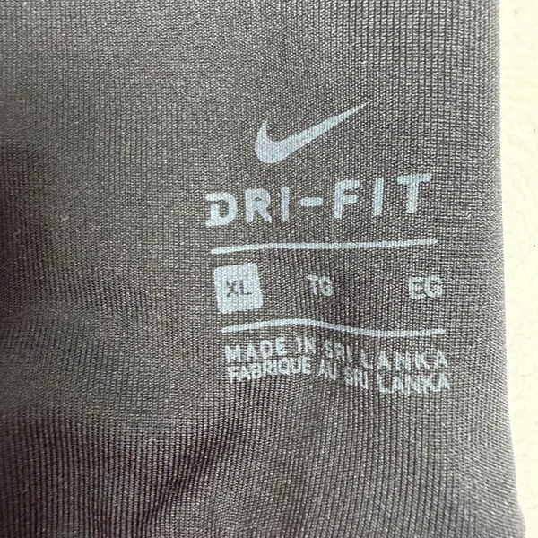 Nike XL Sports Bra Pro Indy Dri-FIT Cross-Back Black 858583-010 Activewear Logo - Image 9