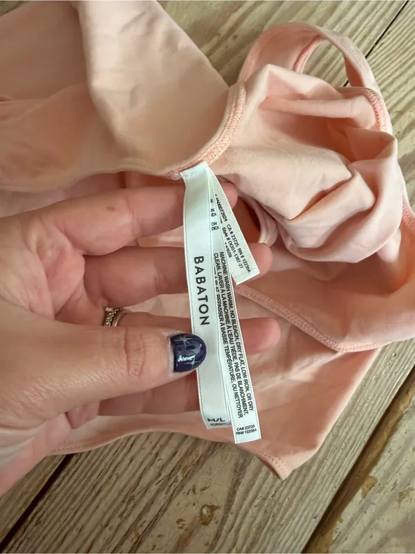 Babaton Pink Bodysuit M/L - Image 3