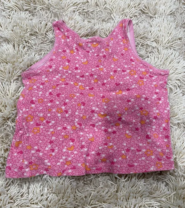 Cropped Tanktop Pink - Image 2