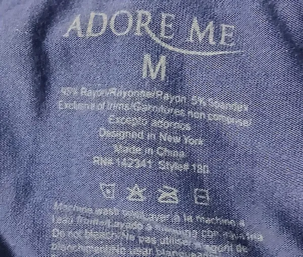 Adore Me Shorts Pajama Set Women's Size Medium Sleepwear Intimates Lounge Cozy - Image 3