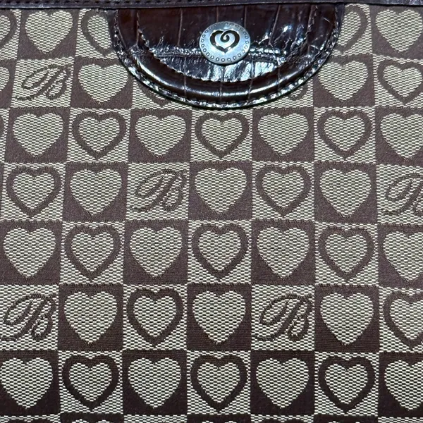 Brighton Jacquard Signature Hearts small‎ shoulder bag B55 - Image 3