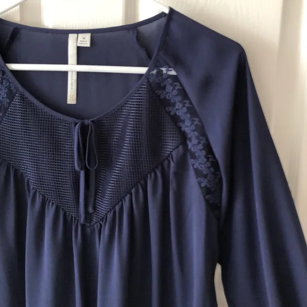 LC Lauren Conrad babydoll peasant blouse - Image 2