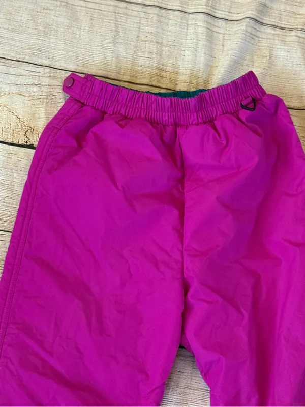 Vintage Columbia Sz Small Pink Skiing Snowboarding Snow Winter Pants Womens GOOD - Image 9