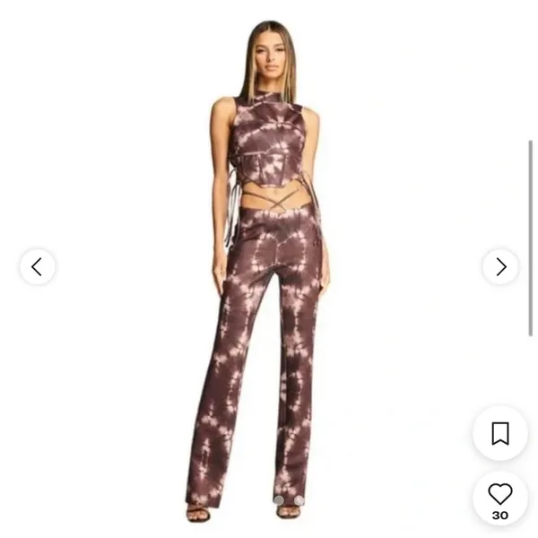 ❤️I.AM.GIA evie tie dye crop top - Image 2