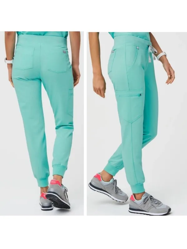 Figs Zamora jogger SET aqua NEW L/XL tall - Image 2