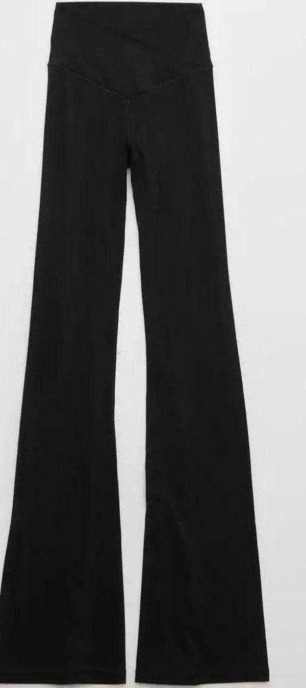 Aerie MEDIUM REGULAR New With Tags OFFLINE Crossover BUTTERSOFT FLARE LEGGINGS - Image 10