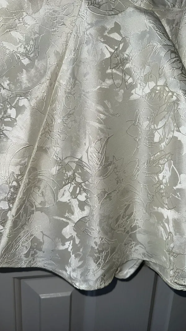 Babyboo White Embroided Floral Mini Dress - Image 4
