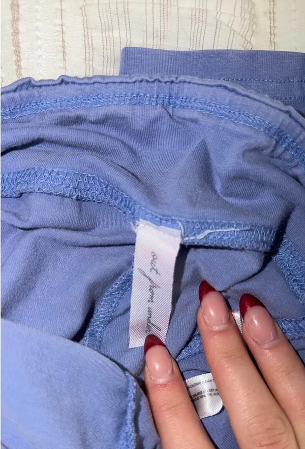 Out From Under Blue/Purple Urban Outfitters Flare Pants - Image 3