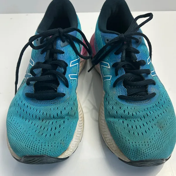 Asics Gel-Excite 8 Womens Running Shoes Teal Pink Blue 1012A916 Size‎ 8 - Image 5