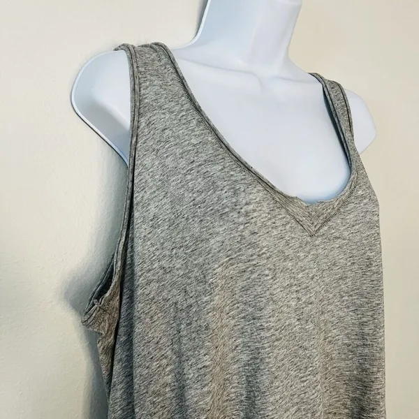 Free People Movement Henry Tank Top Light Grey Size M Lightweight Athleisure - Image 3
