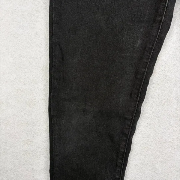 Levi’s 710 Super Skinny Jeans Women’s 14 Black Mid Rise Stretch Denim Casual - Image 8