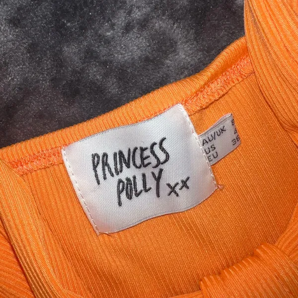 Princess Polly Marissa Mini Dress in Orange Size 4 - Image 14
