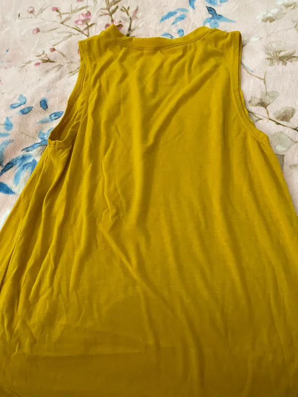 Yellow Burn Boot Camp Tank Size XS - Image 3