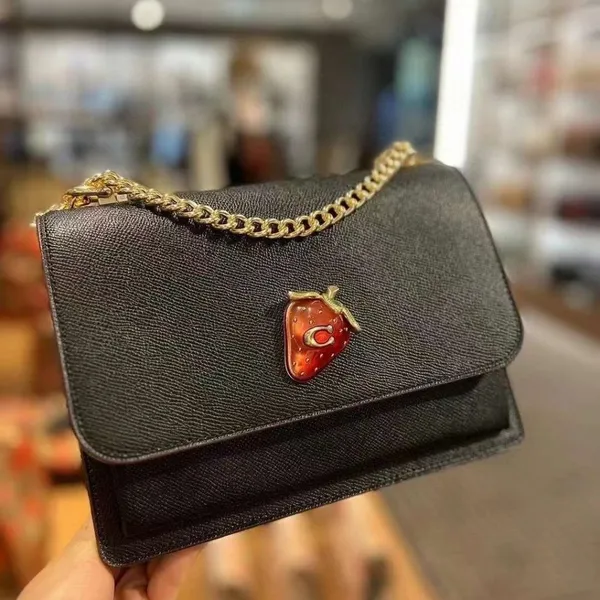 coach Klare Crossbody In Signature Canvas With Strawberry CH331 - Image 3