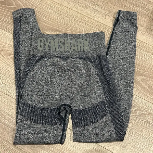 GymShark high waisted flex leggings blue Size Small - Image 4