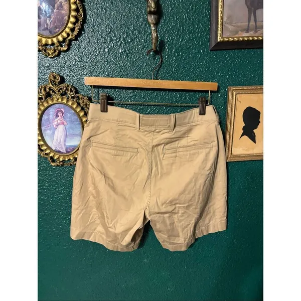 NWT! Abercrombie & Fitch 6” All Day Plain front shorts Khaki 26 - Image 2