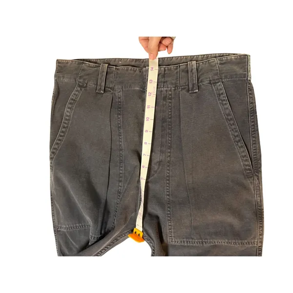 Citizens of Humanity Washed Black Grey Size 25 Jeans High Rise 24" Patch Pockets - Image 7