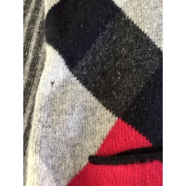 Vintage J.K. America Argyle Sweater Vest Lambswool Angora Blend Size 26/28 - Image 6