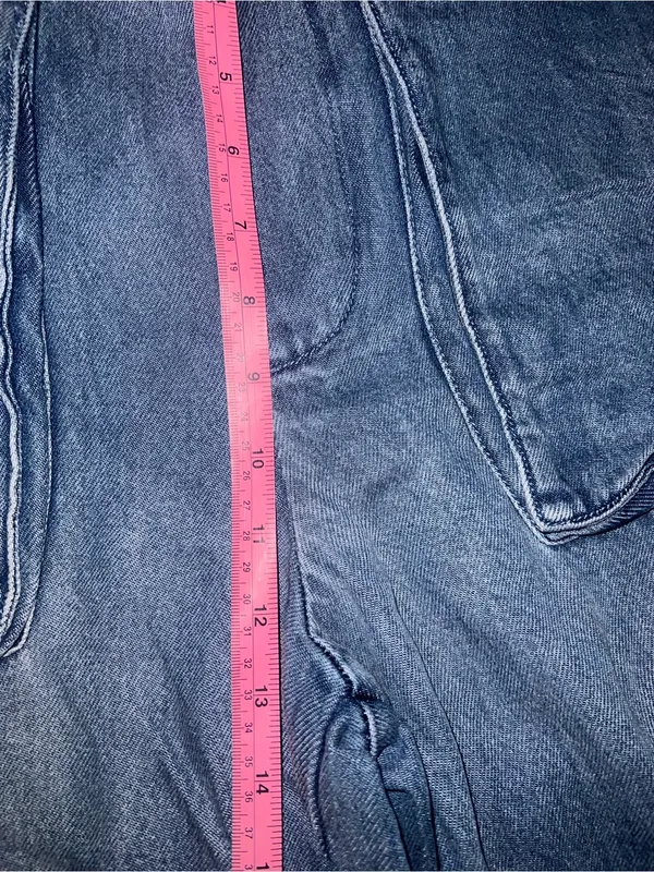 Young Fabulous & Broke High-Rise Wide-Leg Washed Stretch Denim Jeans - Medium - Image 10