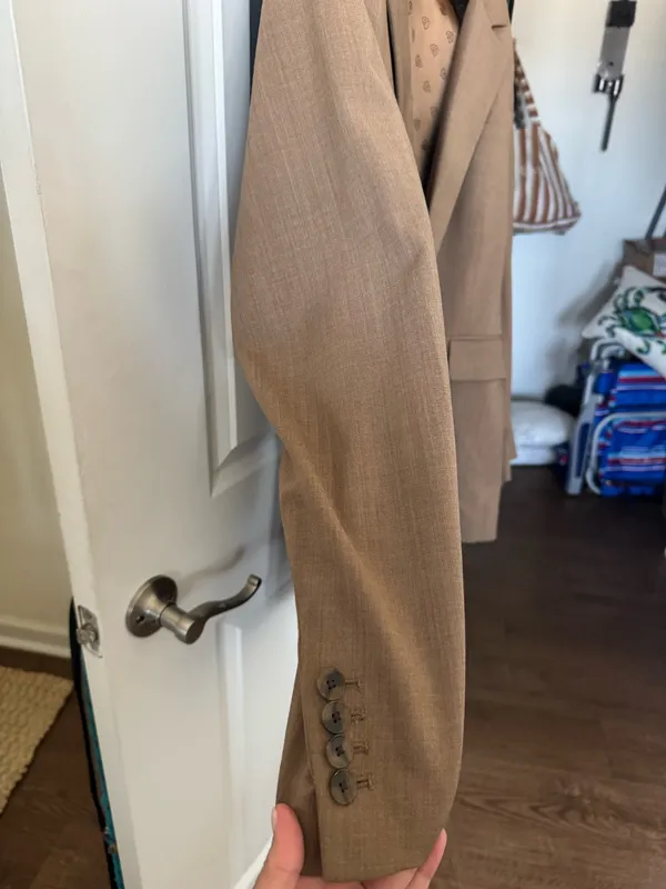 Banana Republic Camel Blazer - Image 2