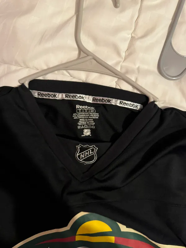 Reebok Minnesota Wild Sweatshirt Jersey - Image 3