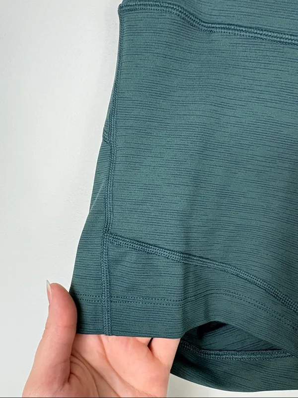 Outdoor Voices TechSweat 3.5" Flex Shorts Women’s Small Green Active - Image 4