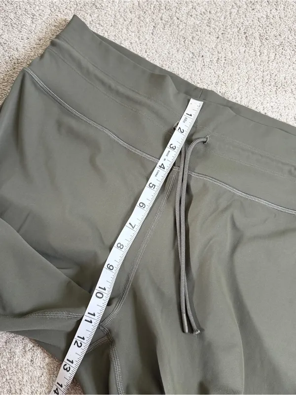 Vuori Women’s Daily Wide Leg Leggings Pants Pull On High Rise in Green L - Image 12