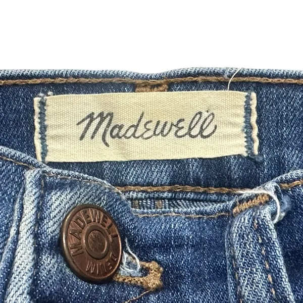 Madewell 11" High-Rise Roadtripper Denim Jeans Style# AF689 Size‎ 28 - Image 5